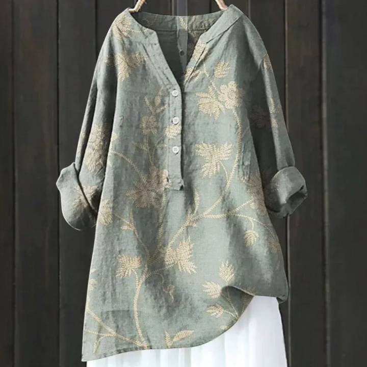 Kina | Luchtige Dames Blouse | Comfortabele Overhemd