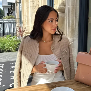 Rosy | Dames Elegant Jasje met Ronde Halslijn | Trendy Vrouwen Jas