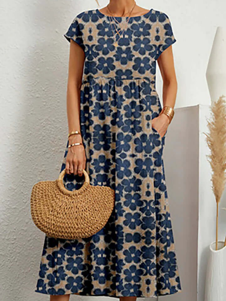 Aria | Elegante Midi-Jurk | Dames Zomerjurk