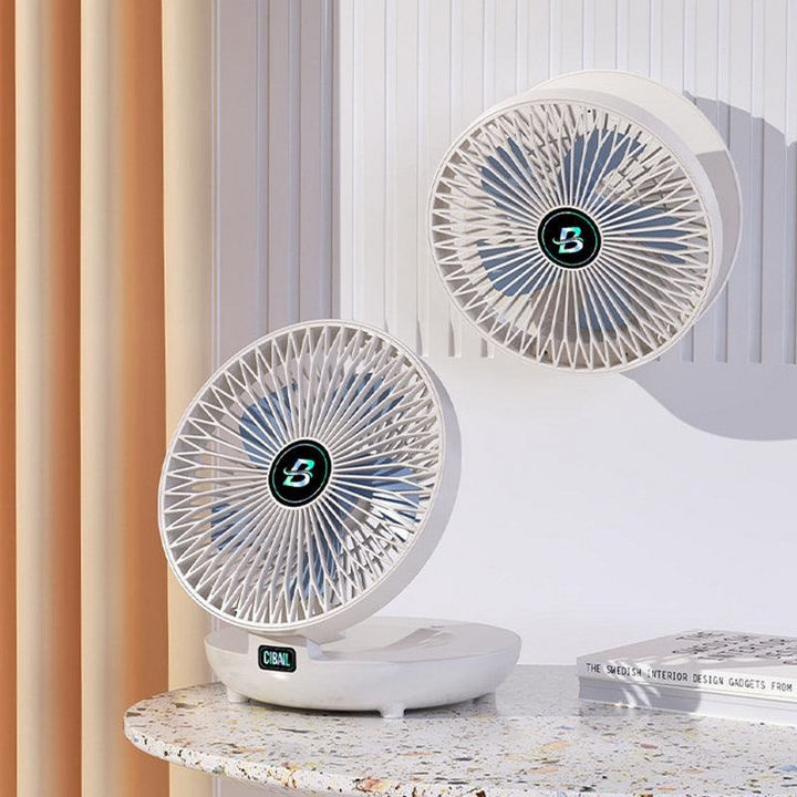 Westman | Mini Opvouwbare Ventilator | Compacte Formaat | Krachtige Luchtstroom
