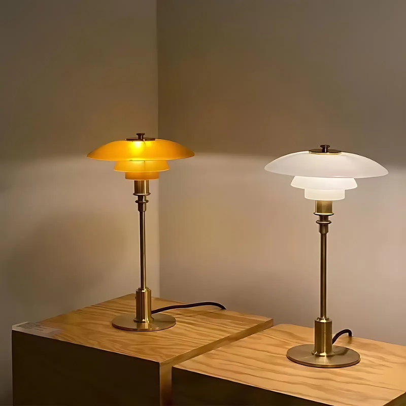 Damoura | Moderne Deense Design Tafellamp | Warm LED-Licht
