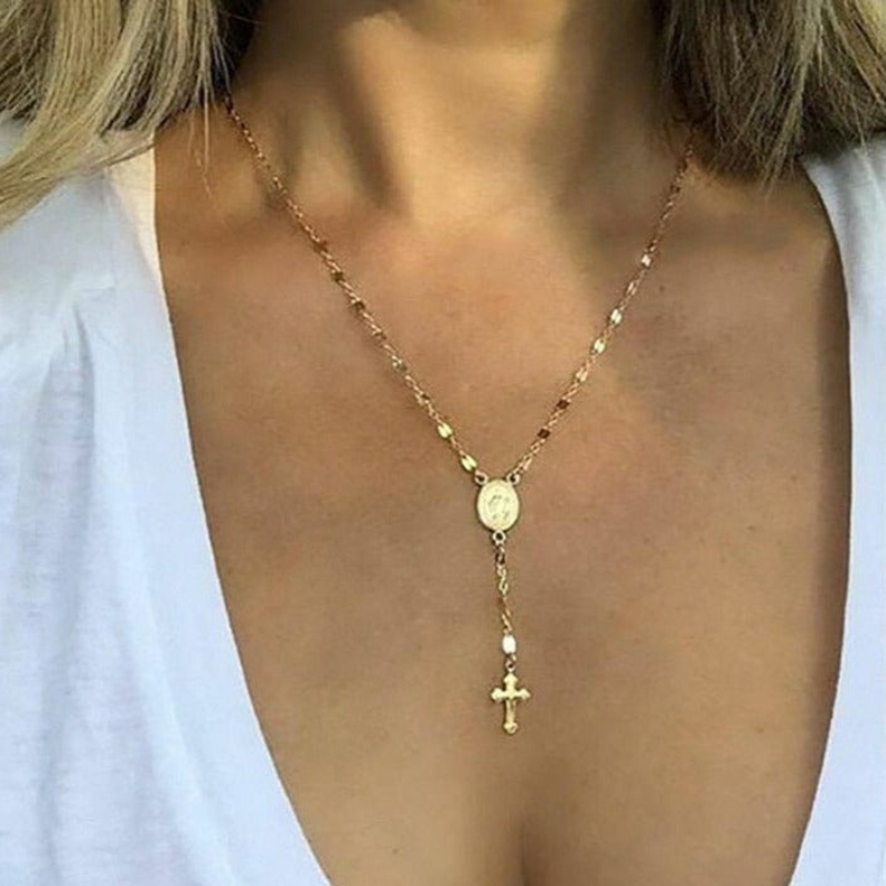 Fudi | Elegante Rozenkrans Ketting Voor Dames