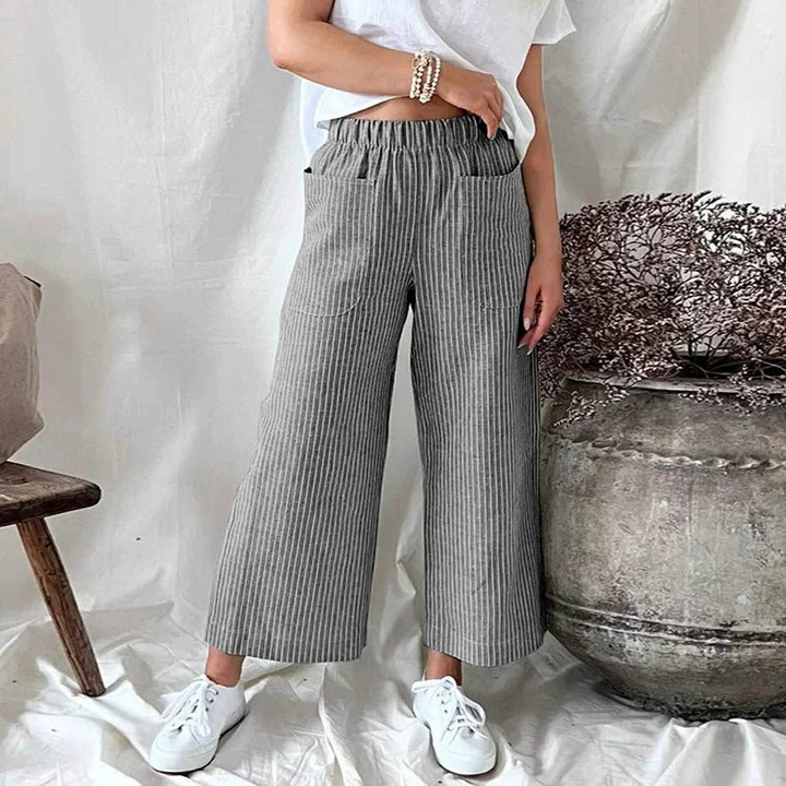 Elsa | Comfortabele Dames Broek | Linnen Broek