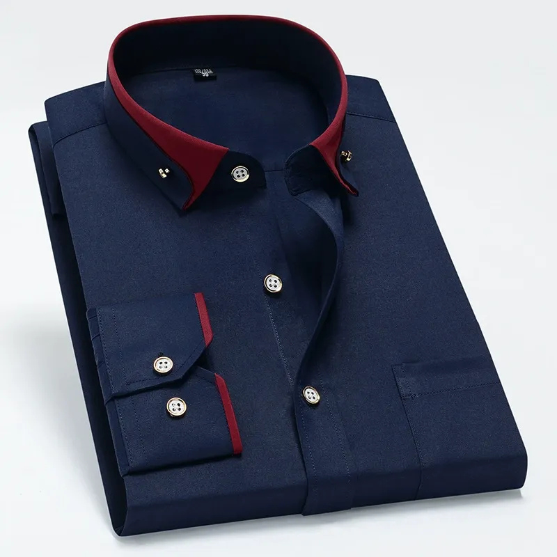 Hera | Heren Blouse Overhemd | Lange Mouwen | Tijdloze Stijl