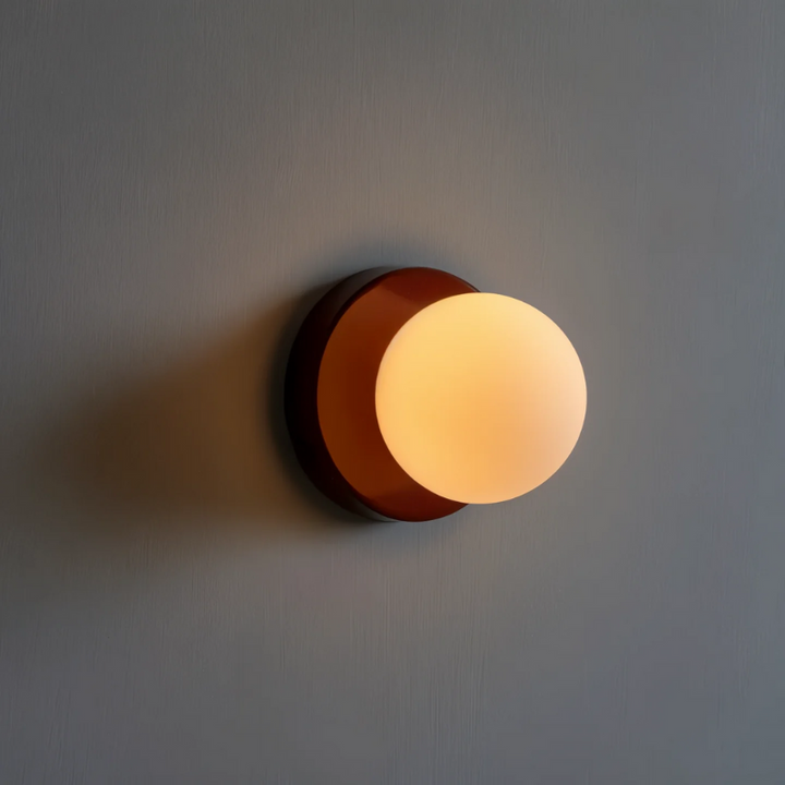 Demora | Luxe Wandlamp | Moderne LED Wandverlichting Met Glazen Bol