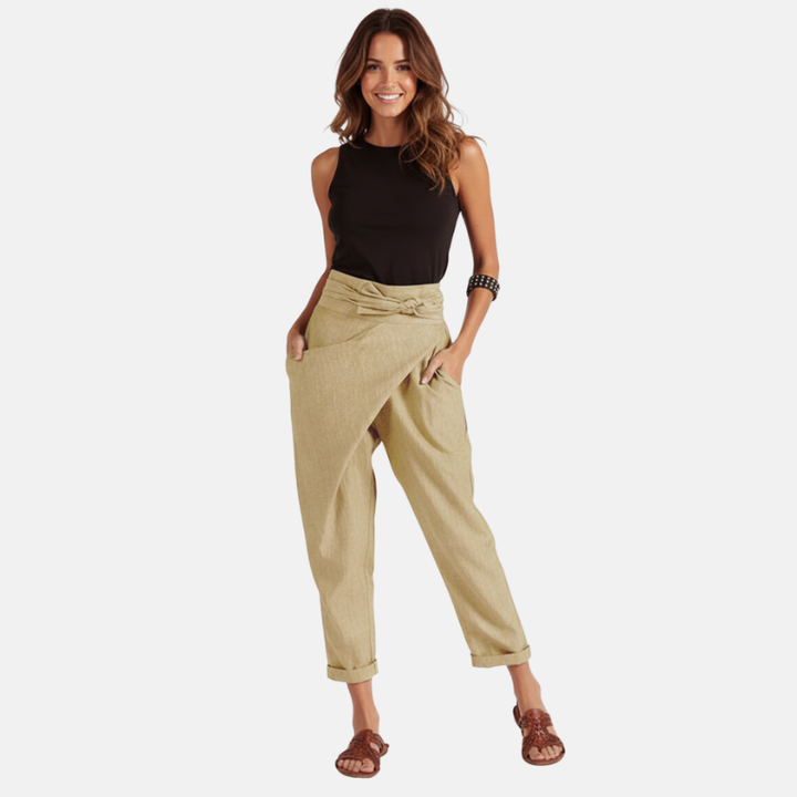 Carmen | Dames Broek | Trendy & Veelzijdige Verkorte Broek | Cropped Pants