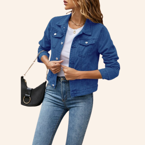 Mira | Zomerse Dames Jas | Denim Jacket | Casual Jasje