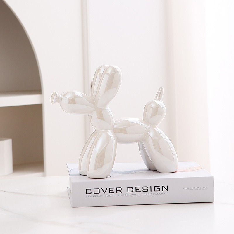Plups | Ballon Hond Sculptuur | Stijlvolle Toevoeging Aan Je Woonkamer Of Kantoor