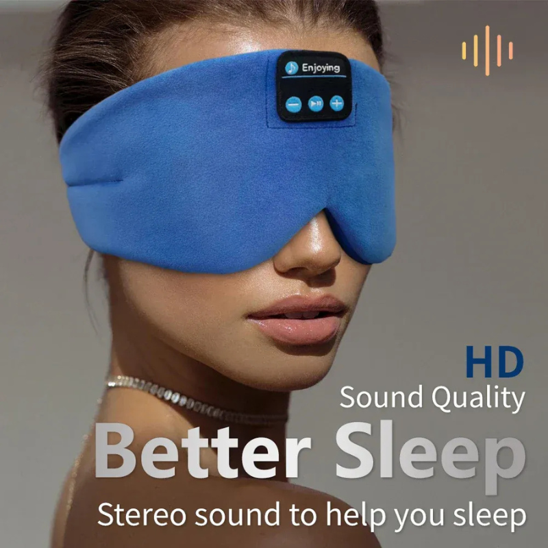 Enjoma | Bluetooth Slaapmasker | Draadloze Muziekhoofdtelefoon Voor Het Slapen