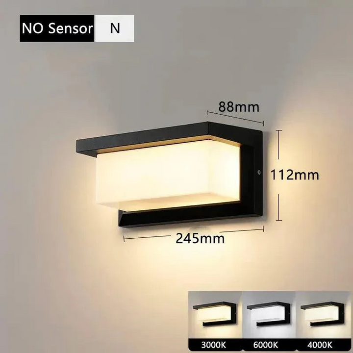 Demor | Bewegingssensor Buitenshuis Verlichting | Energiezuinige Verlichting