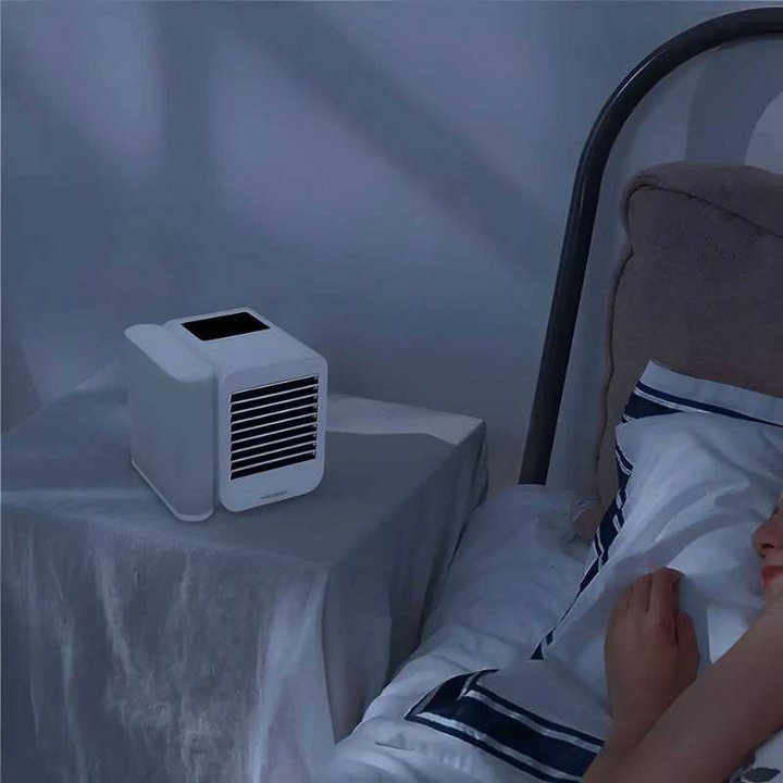 Hexton | Draagbare MicroCool Mini-Airconditioner | 1000 ml Watertank