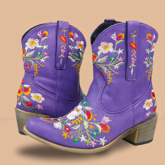 Marlot | Weerbestendige Cowgirl Vintage Dames Laarzen