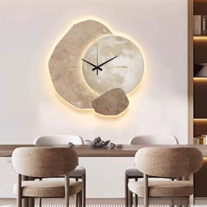ElegantTime | Moderne decoratieve Wandklok | Luxe Ontwerp