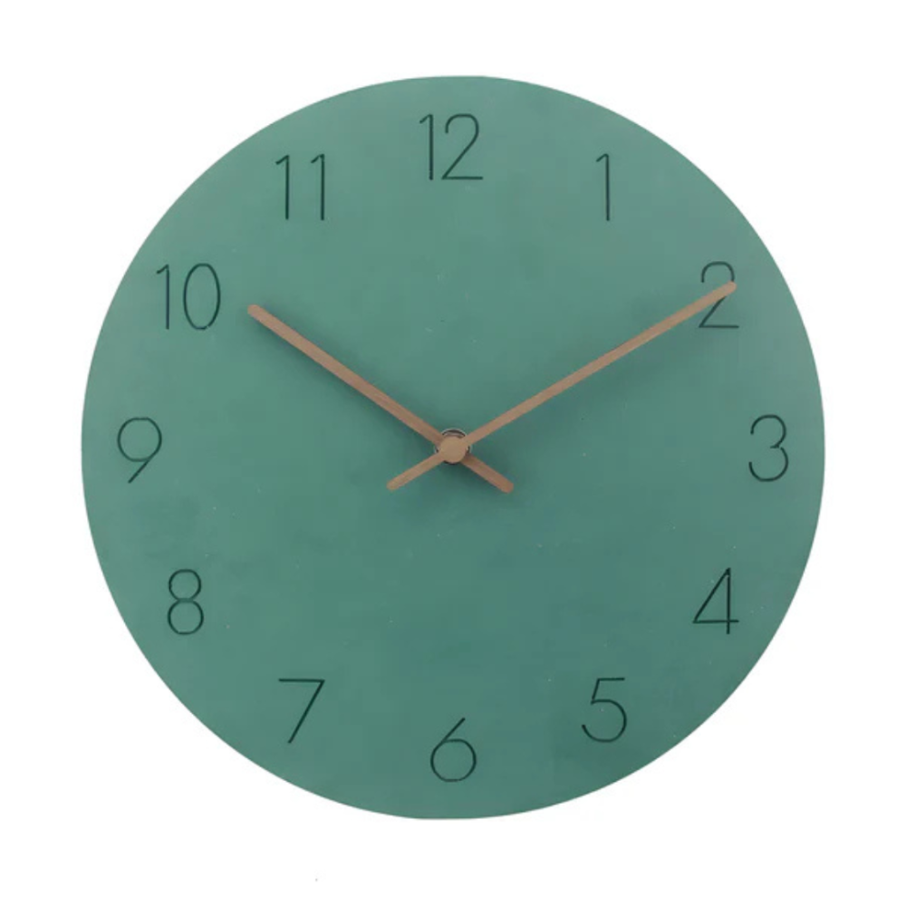 Demora | Minimalistische Houten Wandklok
