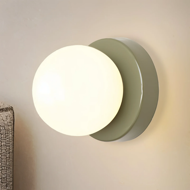 Demora | Luxe Wandlamp | Moderne LED Wandverlichting Met Glazen Bol