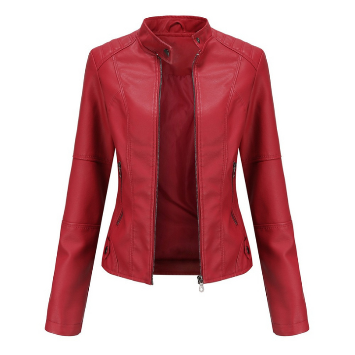 Alexia - Leren Jas Dames - Luxe Echt Leder - Dames Kleding - Tijdloze Stijl