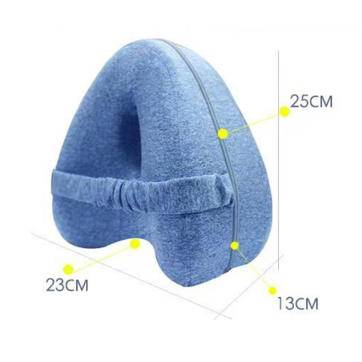 Ergonomisch Memory Foam Kniekussen | Comfortabele Slaaphouding | Verlicht Pijn