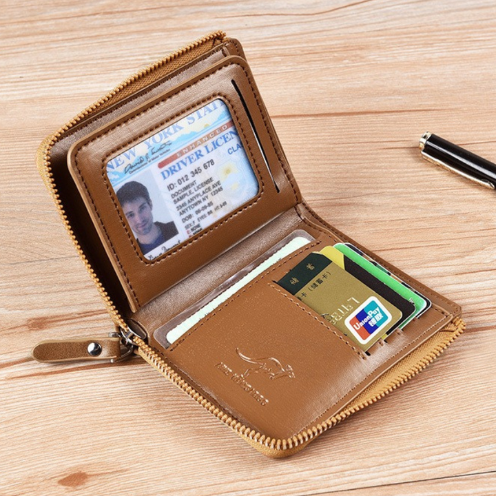 WalletPro | Anti-Diefstal Leren Portemonnee Voor Heren
