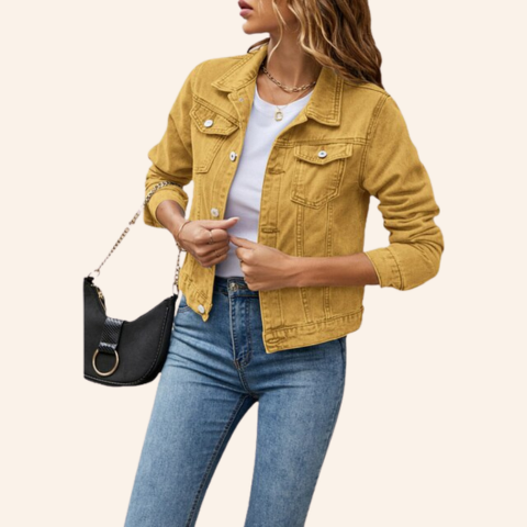 Mira | Zomerse Dames Jas | Denim Jacket | Casual Jasje