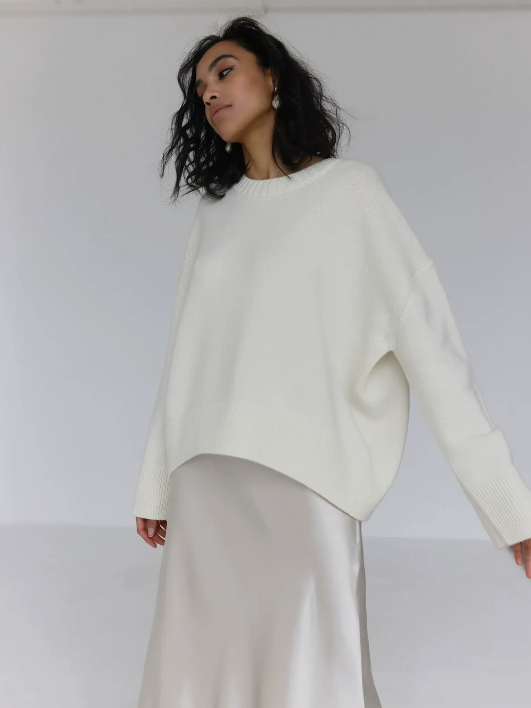 Perry | Dames Jumper Sweater | Pullover Oversized Trui