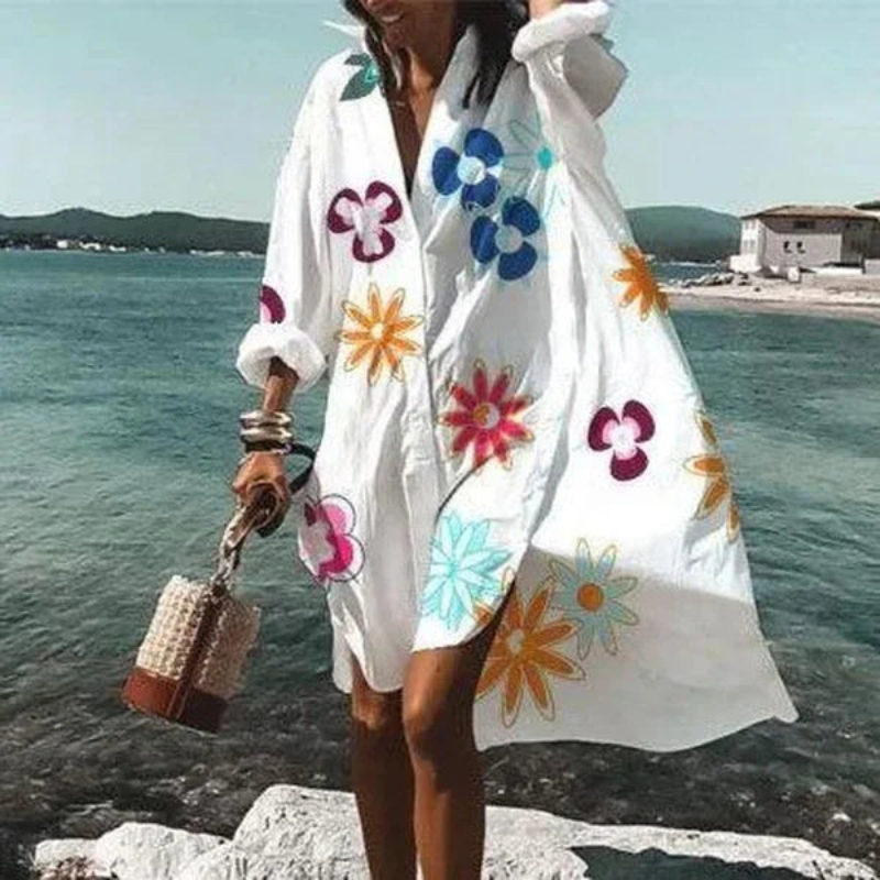 Georgio | Modieuze Dames Strandjurk | Luchtig En Elegant