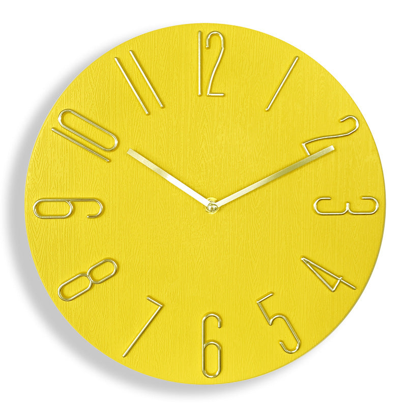 Stijlvolle Wandklok Met Kleurrijk Design | Demour