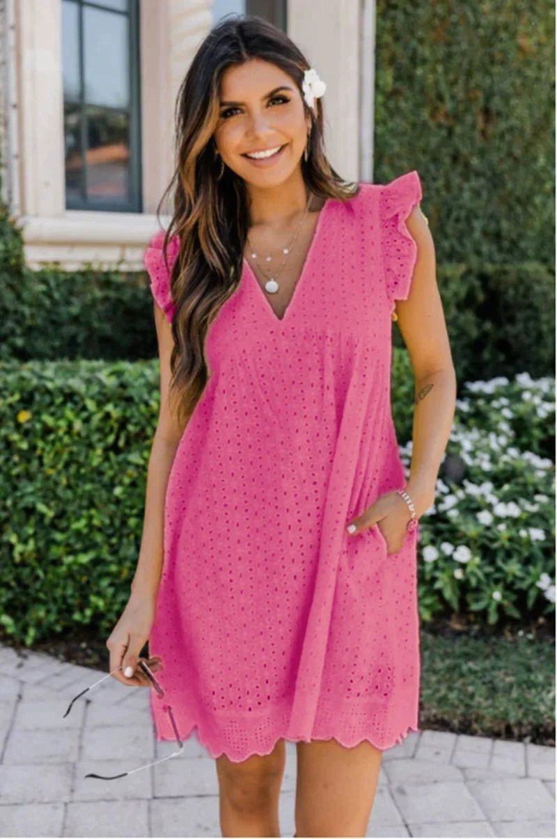 Meghan | Dames Zomerjurk met Broekje | Comfortabele Vrouwen Dress