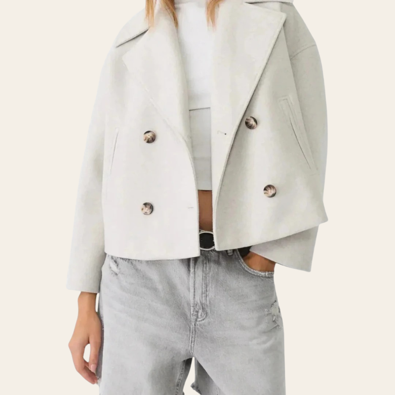 Sorata | Dames Jas | Korte Overslagjas Chic Elegant