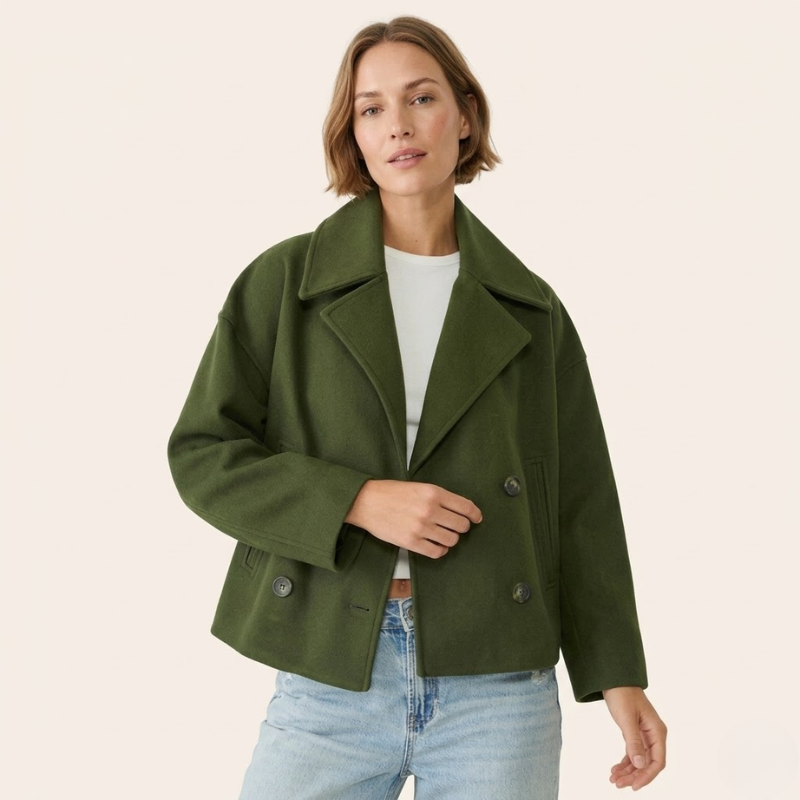 Sorata | Dames Jas | Korte Overslagjas Chic Elegant