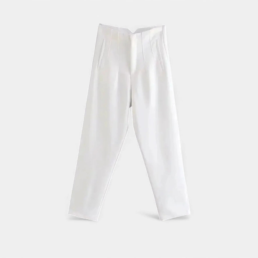 Sorata | Dames Hoge Taille Slim Broek Elegant