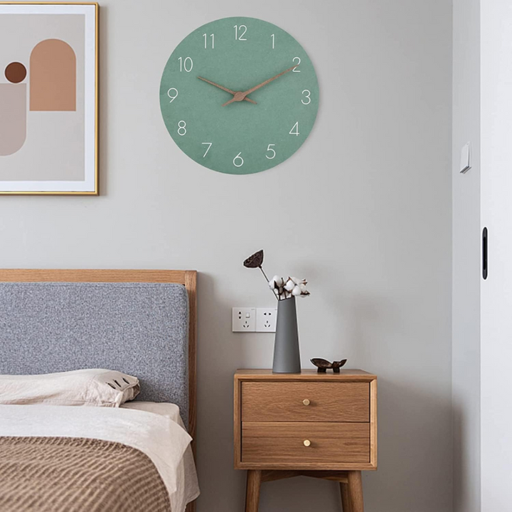 Demora | Minimalistische Houten Wandklok