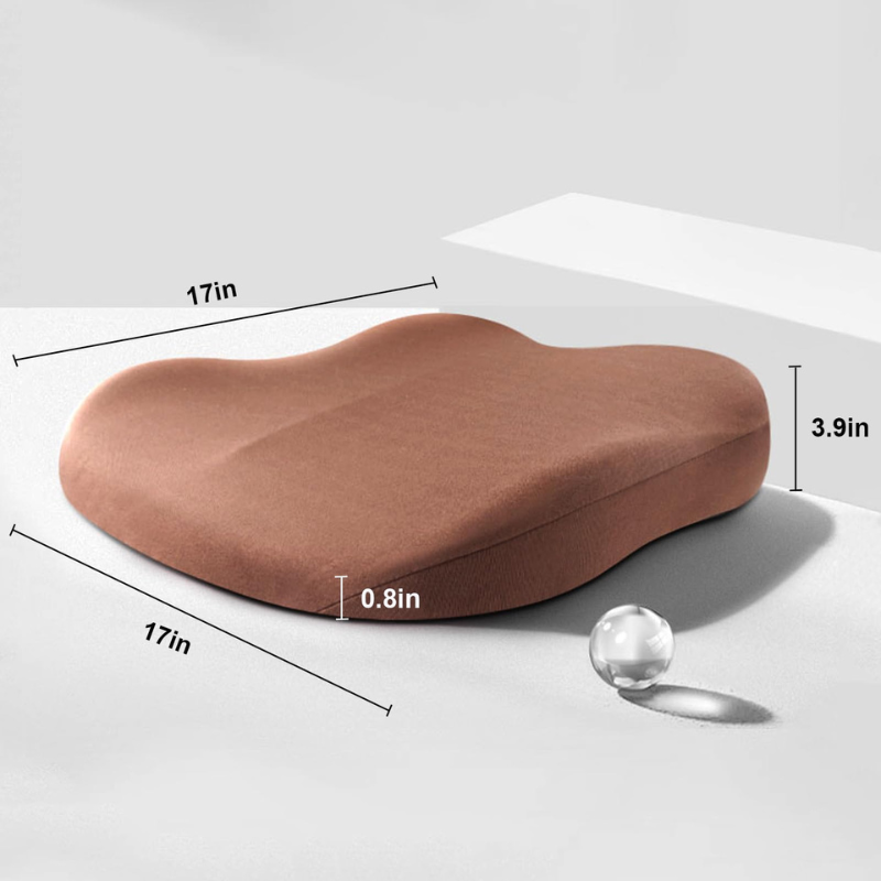Volwassen Auto Zitverhoger | Ergonomisch Kussen voor Beter Zicht en Comfort