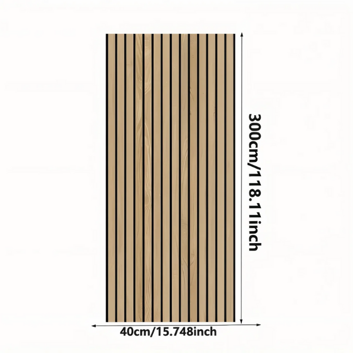 Demor | 3D Akoestisch Wandpaneel | Zelfklevende PVC Wanddecoratie