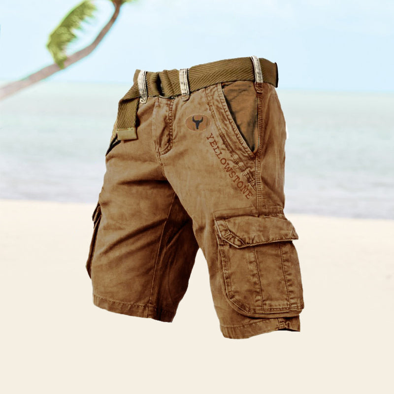 Brad | Heren Cargo Shorts | Trendy Mannen Cargo Korte Broek voor de Zomer