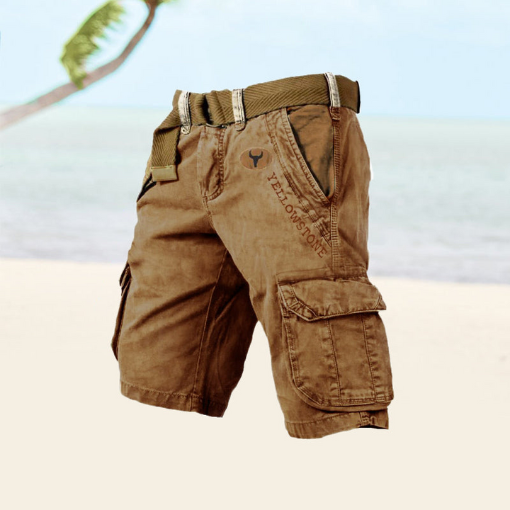 Brad | Heren Cargo Shorts | Trendy Mannen Cargo Korte Broek voor de Zomer