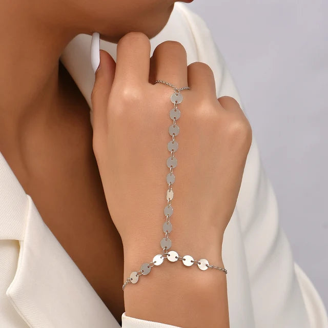 LuxeJewels | Creatieve Kleine Ketting | Armband | Vinger Ringen