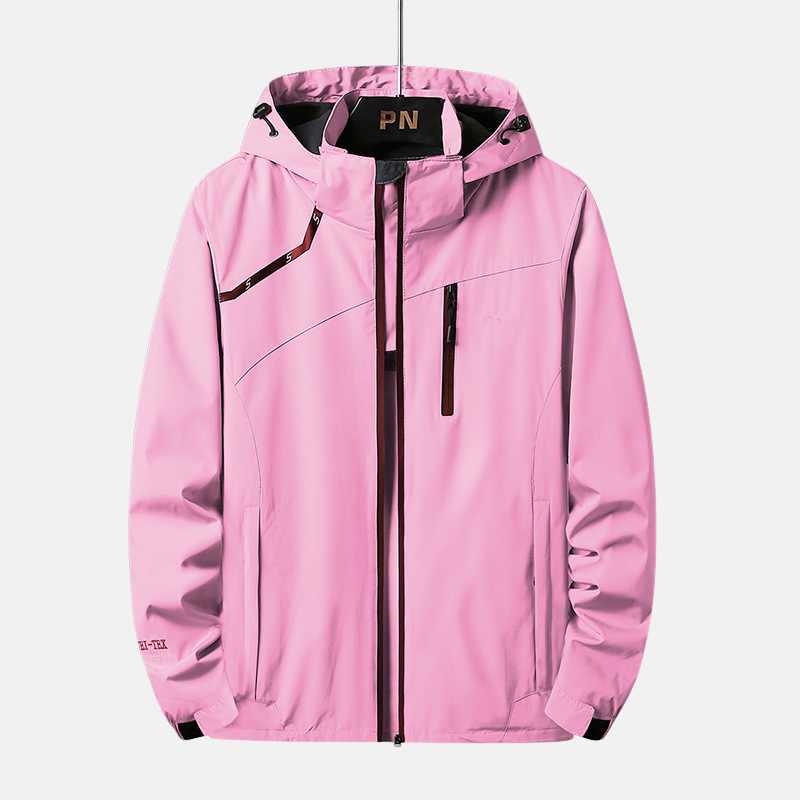 Damian - Heren Jas - Regenjas Heren - Beschermt Tegen Regen en Wind - Comfortabel