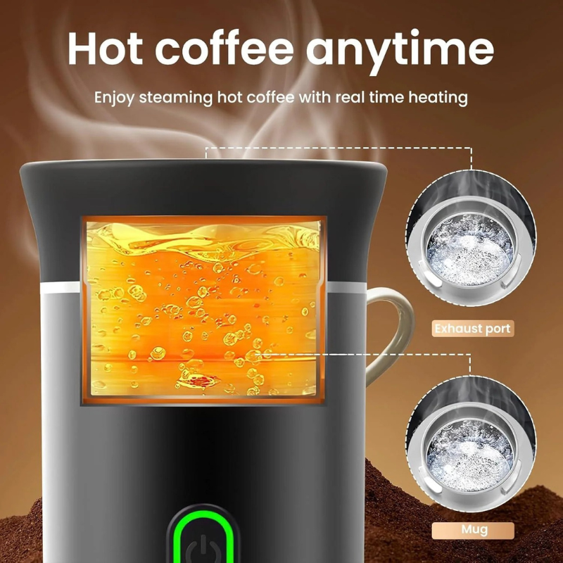 Hexton | 3-in-1 Draagbare Elektrische Espressomachine