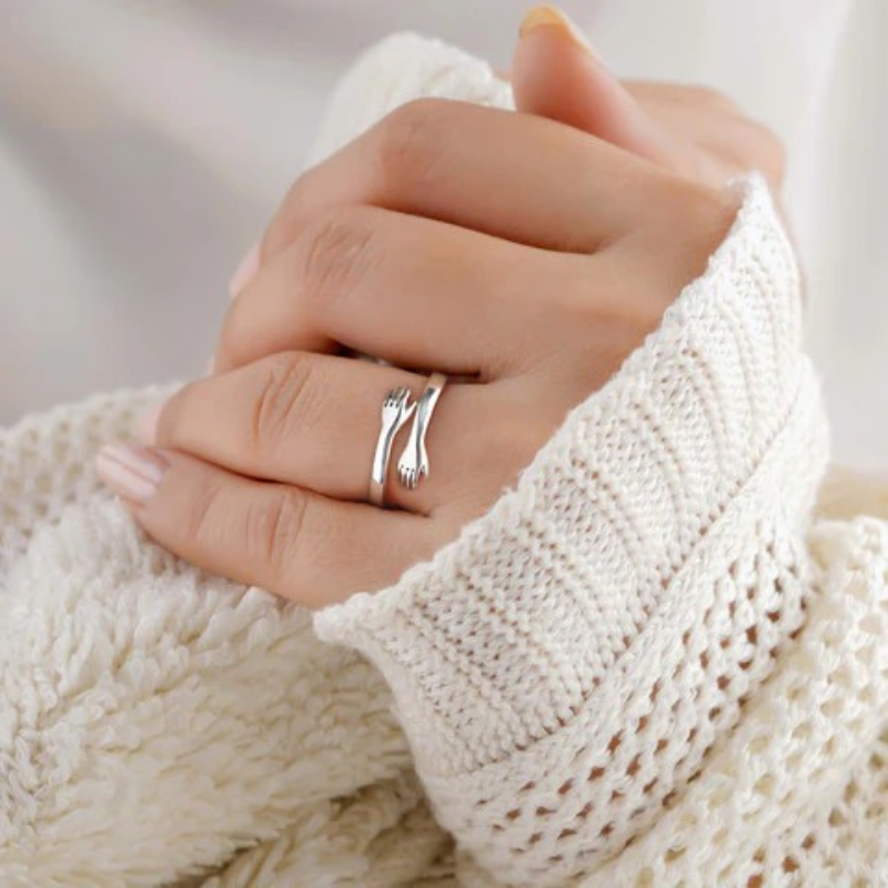 LoveJewels | Stijlvolle Knuffelring | Liefdesring