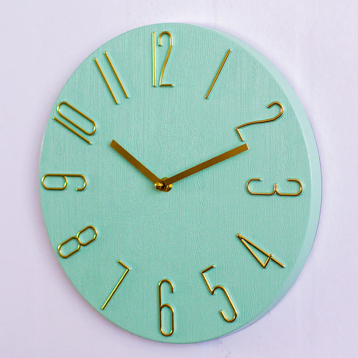 Stijlvolle Wandklok Met Kleurrijk Design | Demour