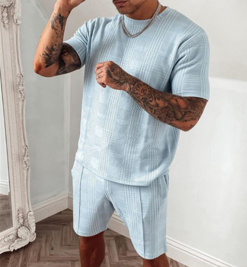 Giuseppe | Heren Luxe Zomerset | Trendy Mannen Shirt & Broek Set