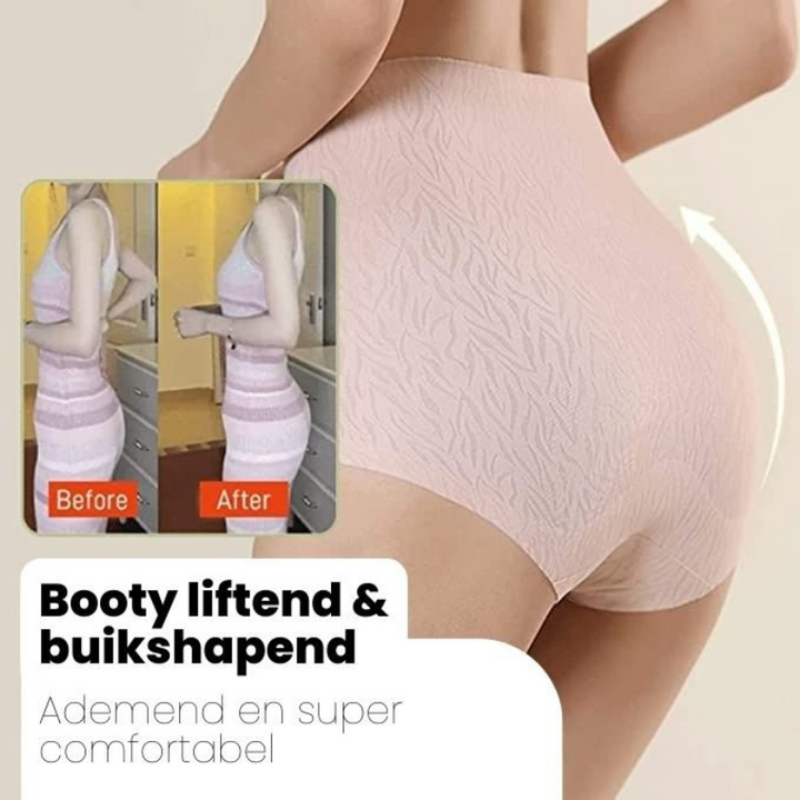 Ana | Dames Butt-Lift Slipjes | Vrouwen Onderbroek | Naadloos & High Waist Belly Control