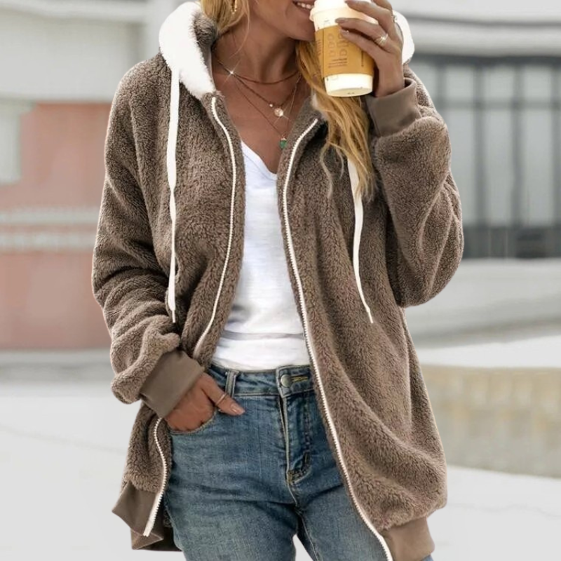 Savannah - Vest Dames - Dames Fleecejack - Warm & Casual - Voor Winter en Herfst