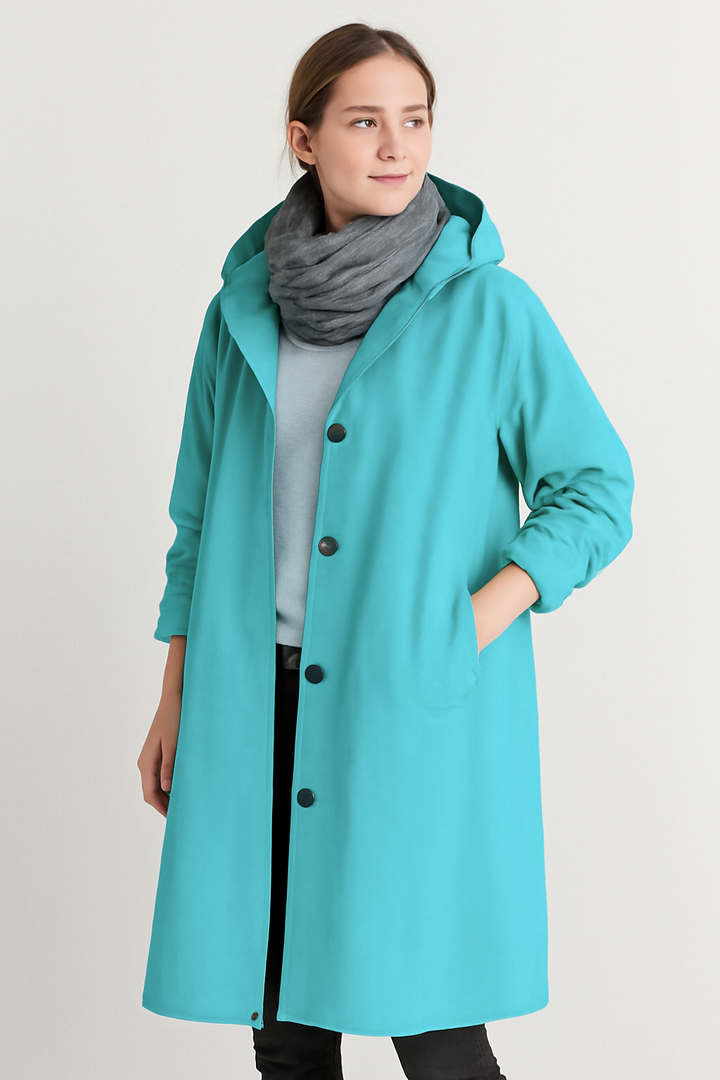 Sarah | Jas Dames | Lange Regenjas | Waterdicht