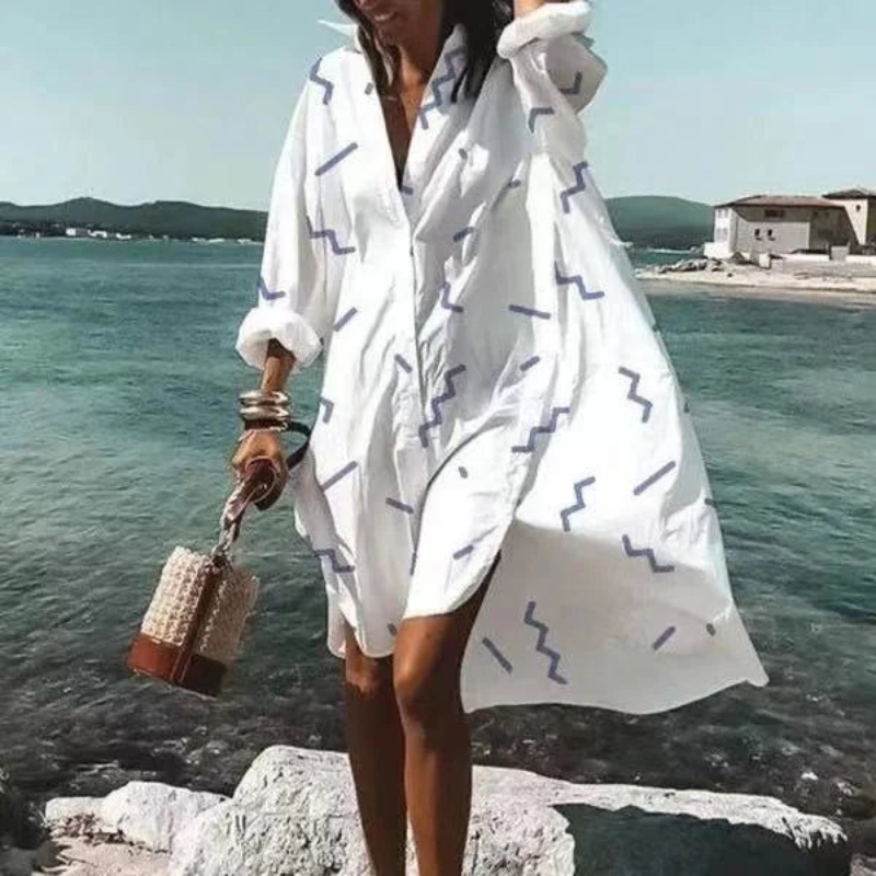 Georgio | Modieuze Dames Strandjurk | Luchtig En Elegant