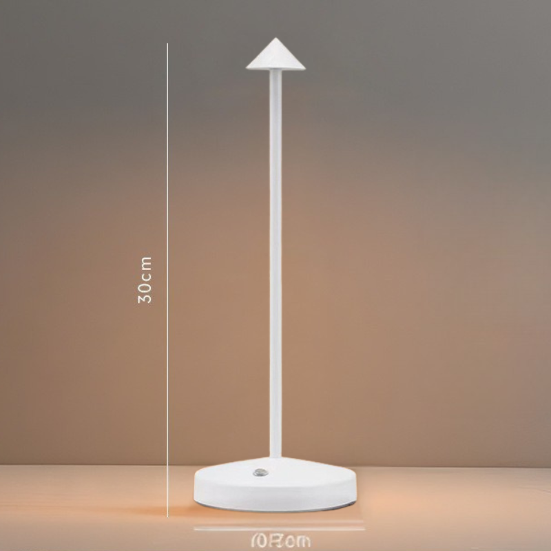 Demor | Minimalistische LED Tafellamp | Waterdichte en Dimbare Draadloze Verlichting