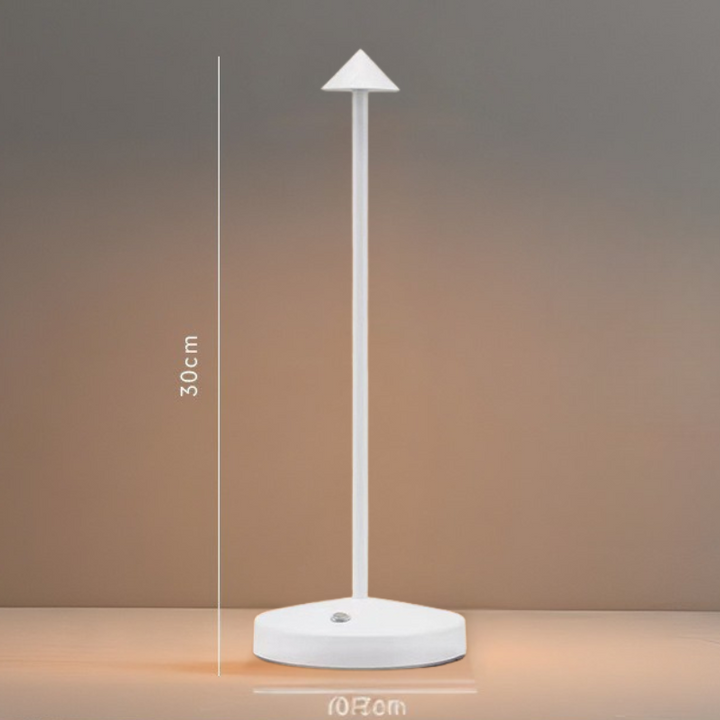 Demor | Minimalistische LED Tafellamp | Waterdichte en Dimbare Draadloze Verlichting