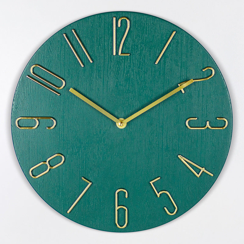 Stijlvolle Wandklok Met Kleurrijk Design | Demour