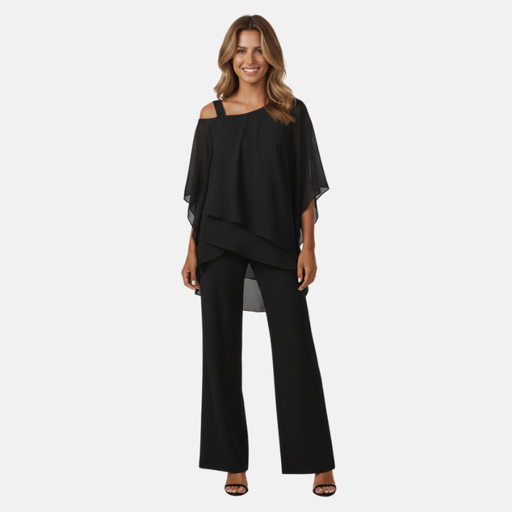 Sora - Dames Kleding - Chique Elegante 2-Delige Set - Trendy & Casual