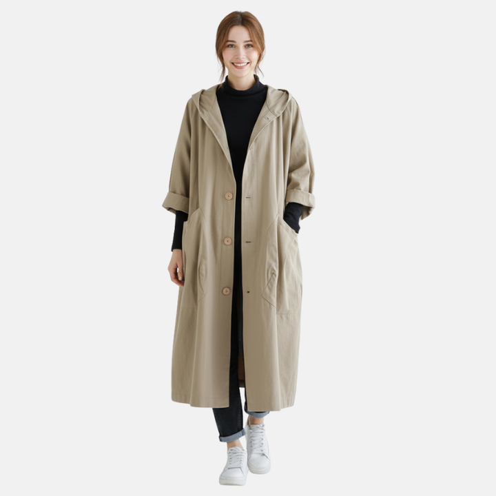 Vespera | Trenchcoat Jas | Waterafstotend & Winddicht | Voor Dames | Oversized